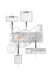 Label (GSX650FU E21)