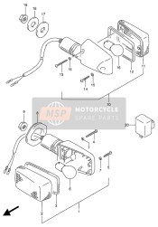 Richtingaanwijzer lamp (E2-E4-E15-E17-E18-E34)