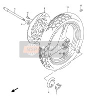 Front Wheel (NF13A-108265-NF13B-130437)