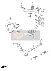 Propeller Stand & Rear Brake