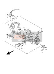 Cuerpo del acelerador (GSX1300R E14)