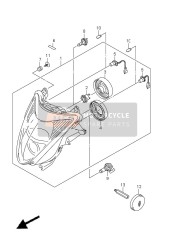 Lampe Frontale (GSX1300R E24)