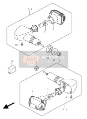 Lampe de clignotant (E24 F.NO.100197)