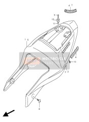 4710018G20YU9, Cover Assy, Frame  (Yellow), Suzuki, 0