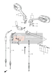 5830047H11, Cable Assy,Thro, Suzuki, 1