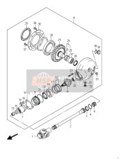 Propeller Shaft & Final Drive Gear (VZR1800ZUF E19)