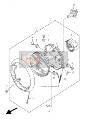 Lampada frontale (E2)