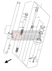 Ammortizzatore forcella anteriore