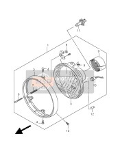 Lampe Frontale (SV650-U)