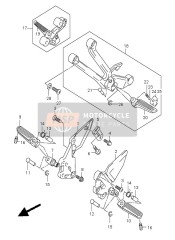 4357116G00, Pletina Dcha, Suzuki, 0