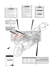 Etiket (GSX-R1000ZUF)