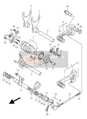 2560042F11, Lever Assy,Gear, Suzuki, 1