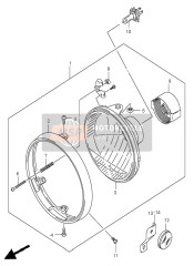 Koplamp (SV1000 E24)