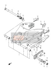 SCHWINGE HINTEN (GSX-R1000UF)