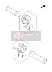 3720029G80, Switch Assy, Handle Rh, Suzuki, 3