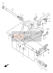 6144640F30, Kettingspanner, Suzuki, 0