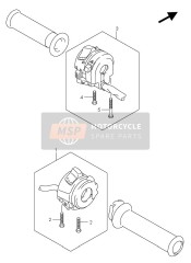 3720029G80, Switch Assy, Handle Rh, Suzuki, 1