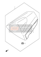 Seat Tail Box (GSX-R750)