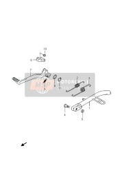 4231048H00, Stand, Prop, Suzuki, 0