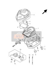 Snelheidsmeter (SV650S-SU)