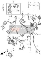 3661016GL0, Kabelboom, Suzuki, 0