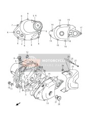 1136113G30, Cover, Engine Sprocket, Suzuki, 1