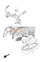 9468115H01YAY, Cover,Intake,L, Suzuki, 0