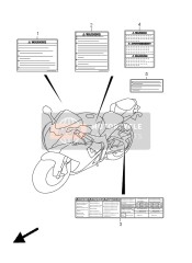 Étiquette (GSX-R600 E21)