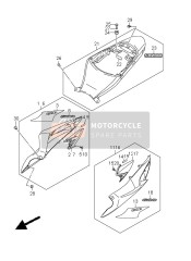 4710015J00YVB, Cover, Frame Rh (Black), Suzuki, 0