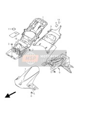 Guardabarros trasero (GSX-R750UF E21)