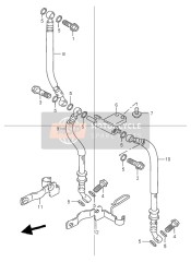 Flexible de frein avant