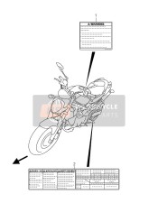 Label (SFV650UA E21)