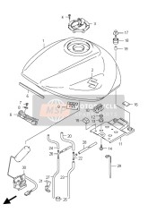 Fuel Tank (GSX650FUA E21)