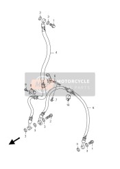 BREMSSCHLAUCH VORNE (GSX650FU E21)