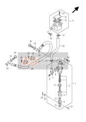 Rear Master Cylinder (GSX650F E24)