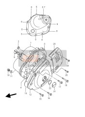 0154706507, Bulón Cojinete, Suzuki, 2