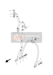 Flexible de frein avant