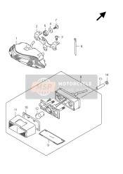 Lampe combinée arrière