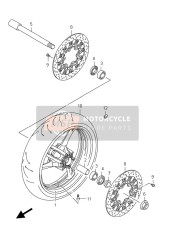 Roue avant