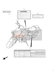 Étiquette (VZR1800Z E19)
