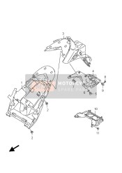 Parafango posteriore (SFV650A E21)