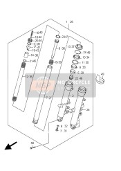 Ammortizzatore anteriore (SFV650UA E21)