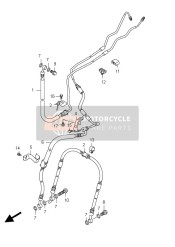 Flexible de frein avant (SFV650UA E21)