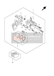 Calibre trasero (SFV650UA E21)