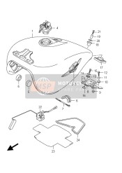 Fuel Tank (VZ800 E19)