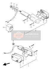 Indicatore di direzione lampada