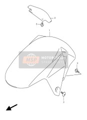 5311116G11YHF, Fender,Front(Gr, Suzuki, 0