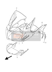 Cowling Body (SV650S-SU)