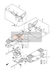 Footrest (VL1500T E02)