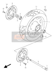 Roue avant